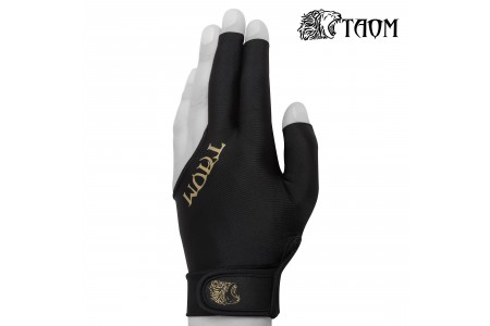 ПЕРЧАТКА TAOM MIDAS BILLIARD GLOVE ЧЕРНАЯ ЛЕВАЯ M